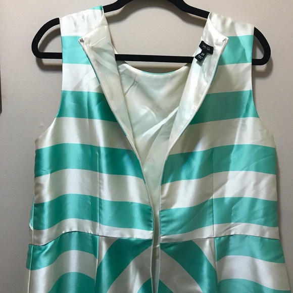 Modcloth 👗 Blue Chevron Dress NWOT size 16 & 12 - Picture 8 of 8